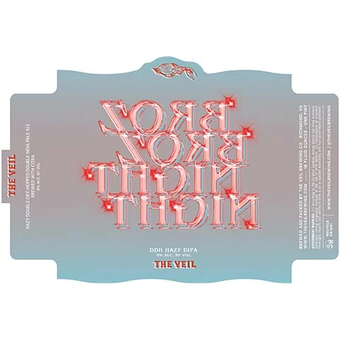 The Veil Broz Broz Night Night Hazy DIPA