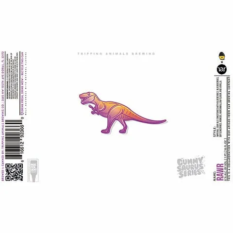 Tripping Animals Rawr Imperial Sour