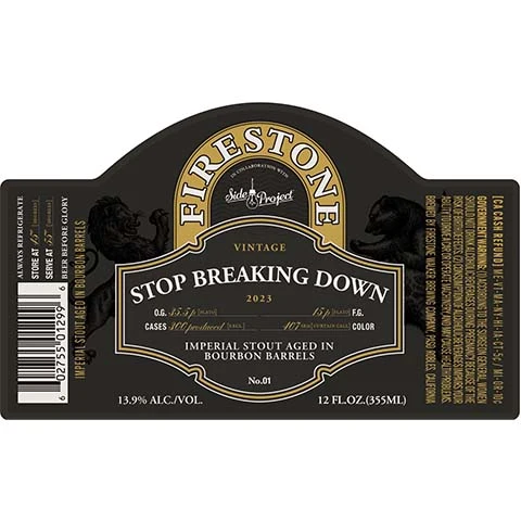 Firestone Stop Breaking Down Imperial Stout