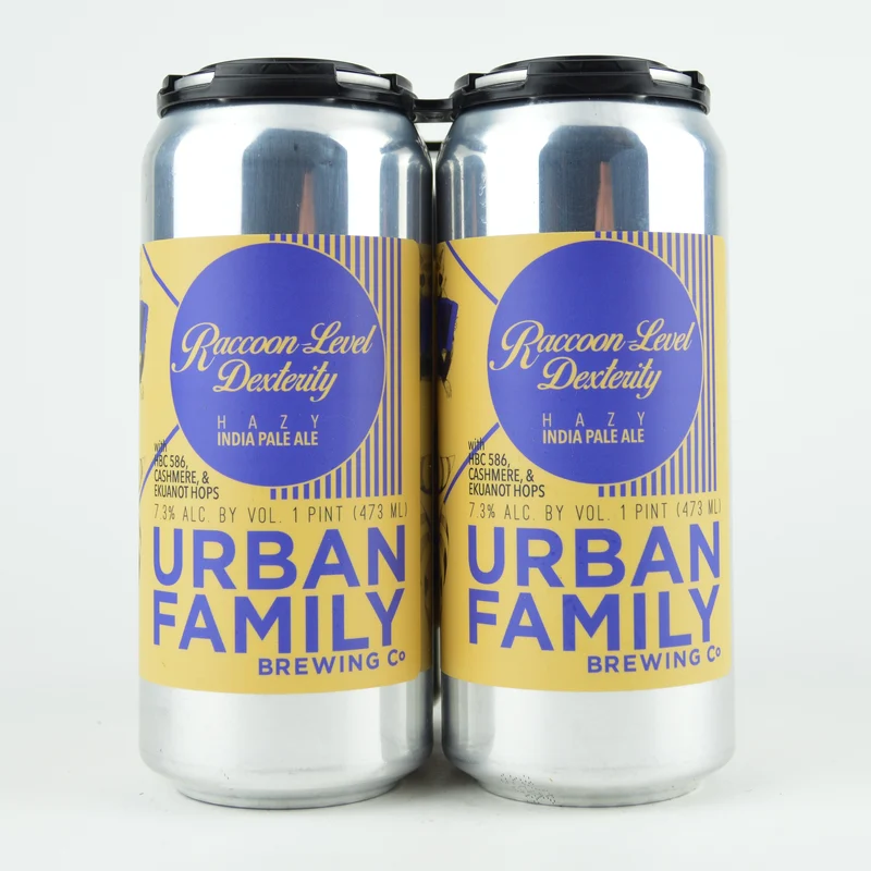 Urban Family Raccoon-Level Dexterity Hazy IPA