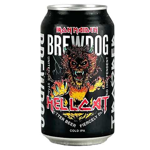 Brewdog/Iron Maiden Hellcat Cold IPA