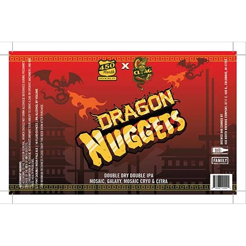 450 North Dragon Nuggets DIPA