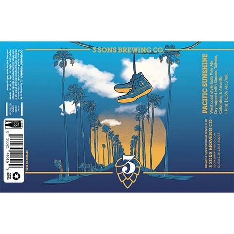3 Sons Pacific Sunshine IPA