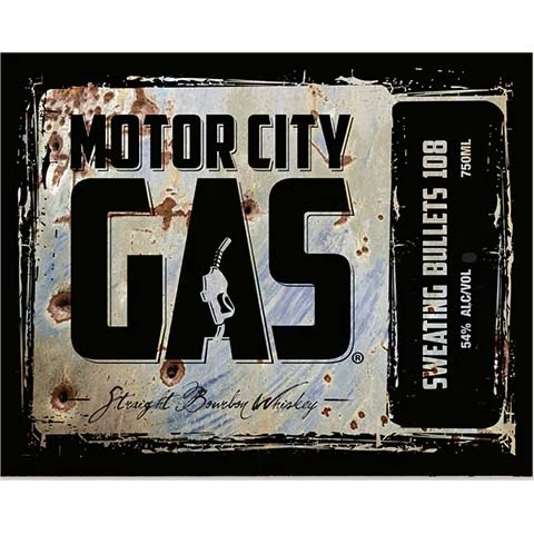Motor City Gas Sweating Bullets 108 Bourbon Whiskey