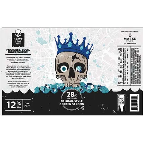 Heavy Seas 28th Anniversary Strong Ale