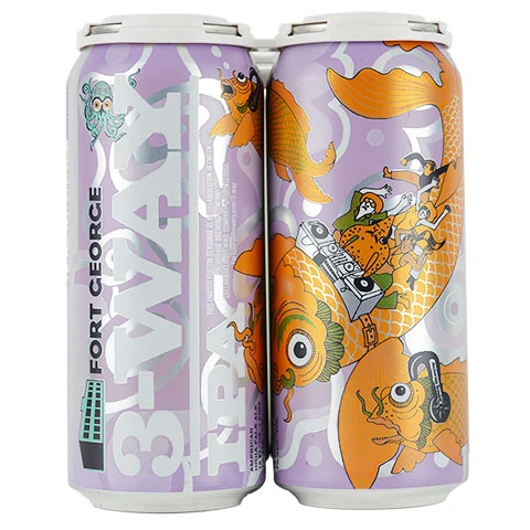 Fort George/Anchorage/Cellarmaker 3-Way IPA West Coast Style Version 2 (Purple)