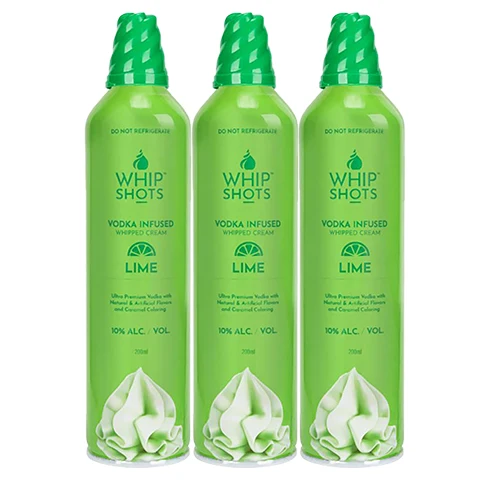 Cardi B Whipshots Lime - Vodka Infused Whipped Cream
