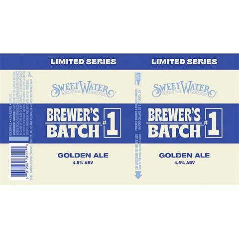 Sweetwater Brewer's Batch #1 Golden Ale