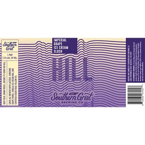 Southern Grist Imperial Grape Ice Cream Slush Hill Sour