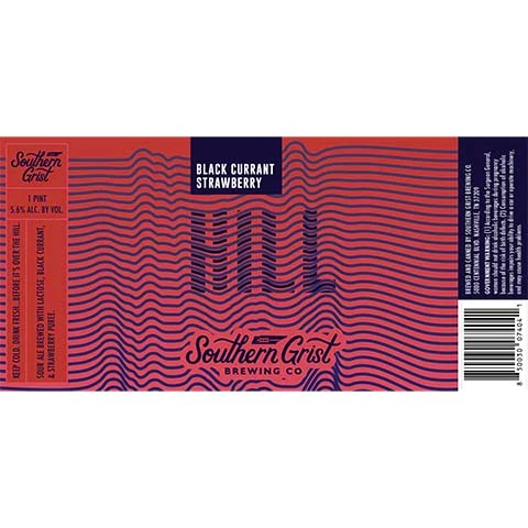 Southern Grist Black Currant Strawberry Hill Sour