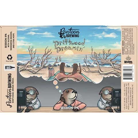 Pontoon Driftwood Dreamin' Session IPA