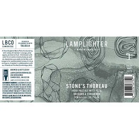 Lamplighter Stone's Thoreau IPA