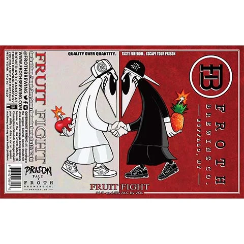 Froth Fruit Fight Sour