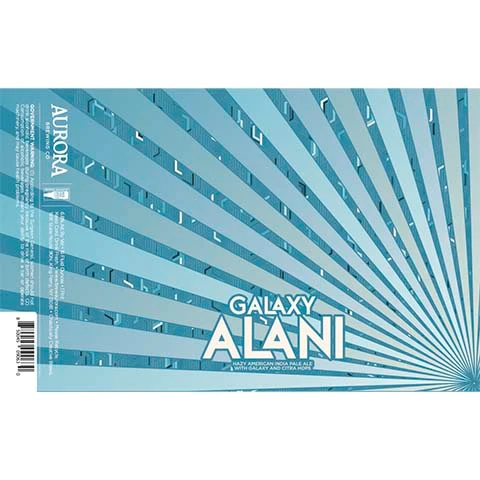 Aurora Galaxy Alani Hazy IPA