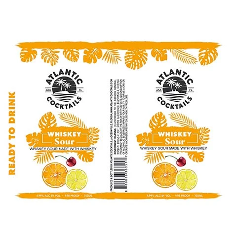 Atlantic Cocktails Whiskey Sour