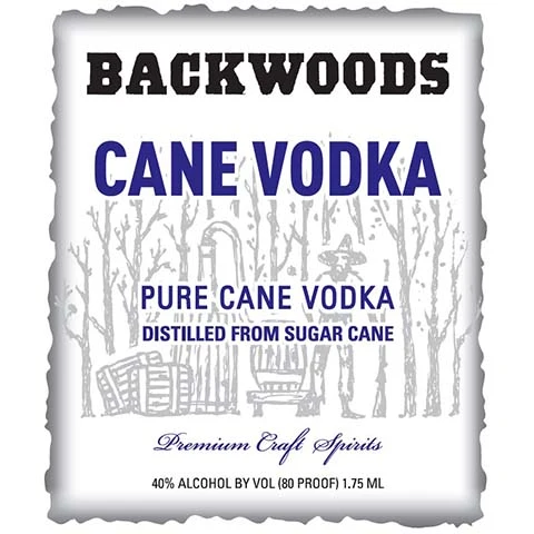 Backwoods Cane Vodka