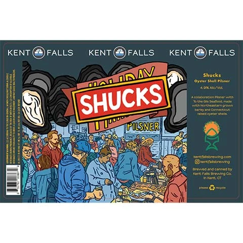 Kent Falls Shucks Pilsner