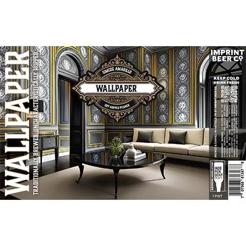Imprint Wallpaper - Simcoe Amarillo Pilsner