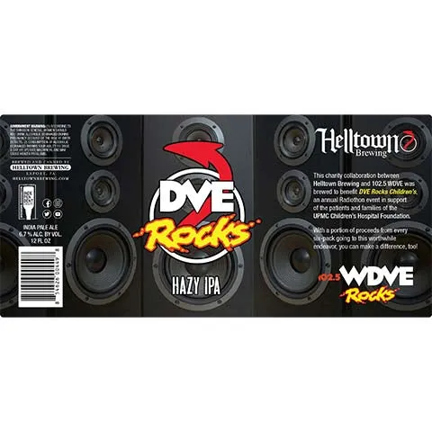 Helltown DVE Rocks Hazy IPA