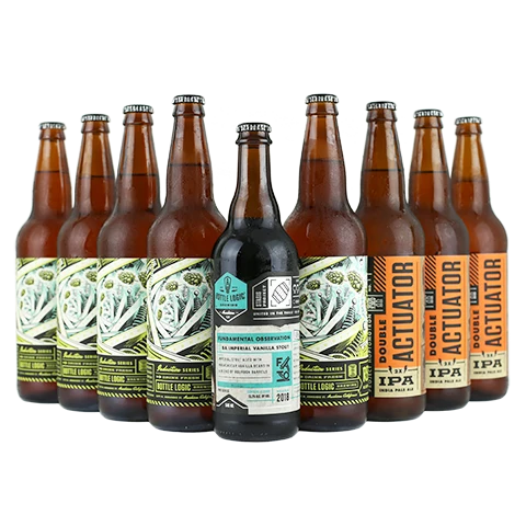 Bottle Logic Beer Bundle Featuring Bottle Logic Fundamental Observation 2018