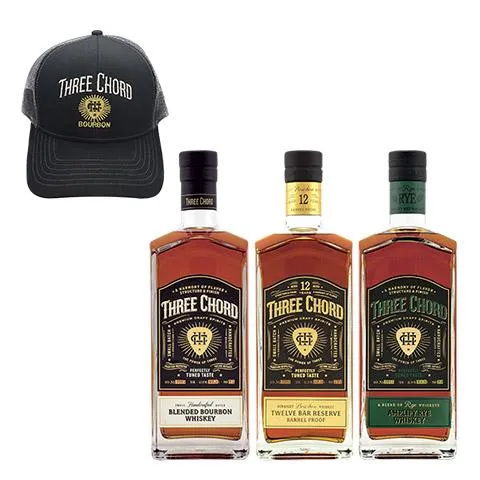 Three Chord 3PK and Chord Cap Bundle