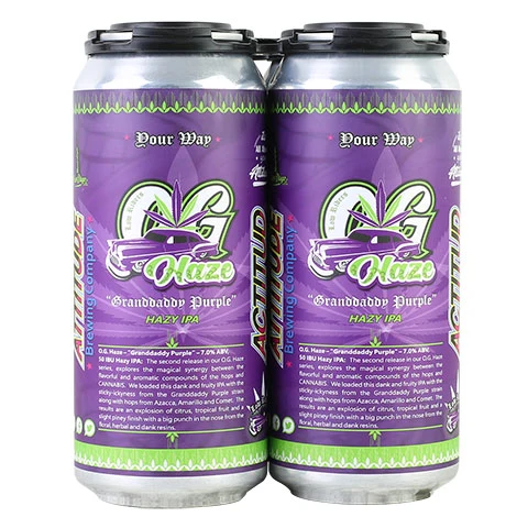 Attitude OG Haze: Granddaddy Purple Hazy IPA
