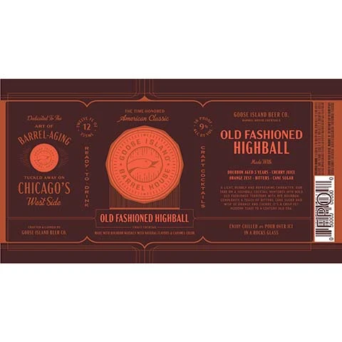 Goose Island Old Fashioned Highball