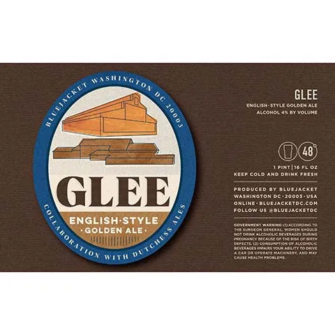 Bluejacket Glee Golden Ale