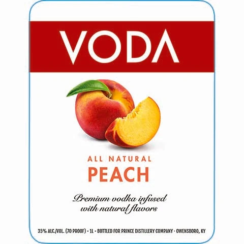 VODA Peach Vodka