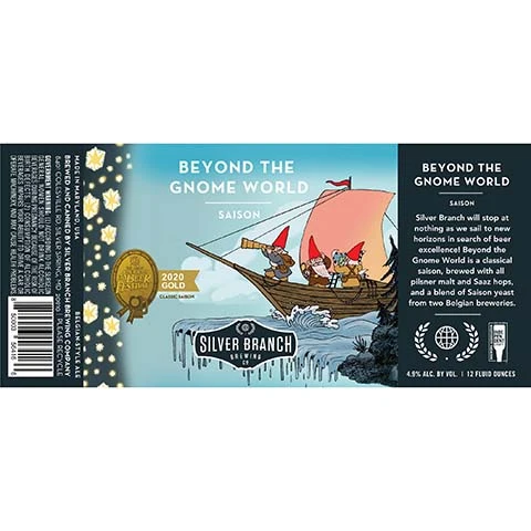 Beyond the Gnome World Saison Belgian-Style Ale