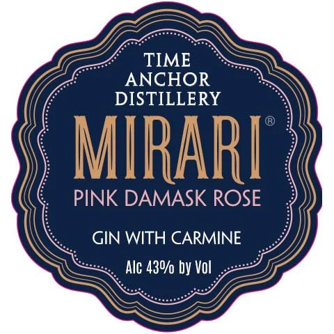 Time Anchor Mirari Pink Damask Rose Gin