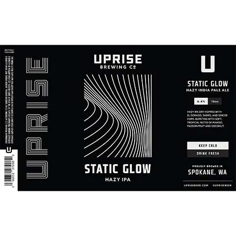 Uprise Static Glow Hazy IPA