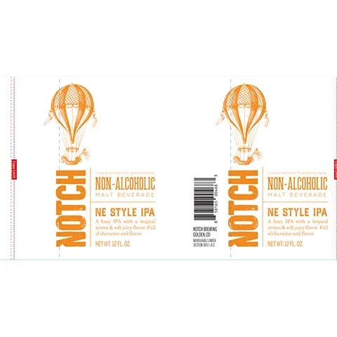 Notch NE Style IPA (Non-Alcoholic)