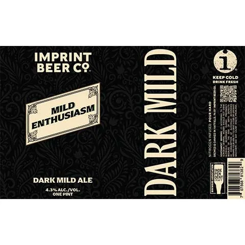 Imprint Mild Enthusiasm Dark Mild Ale
