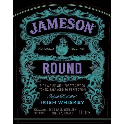 Jameson Round Irish Whiskey
