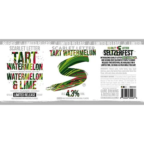 Core Scarlet LetterTart Watermelon