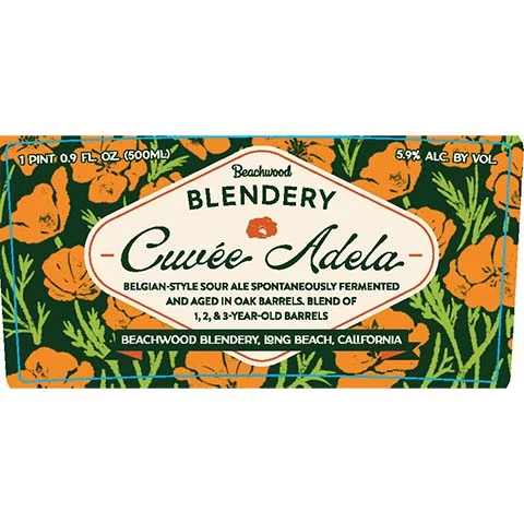 Beachwood Cuvee Adela Belgian Sour Ale