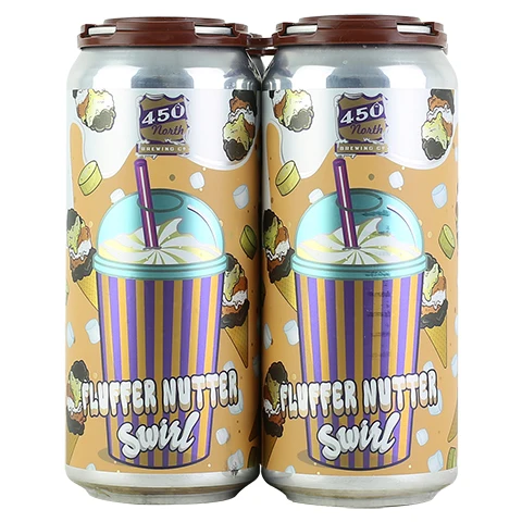 450 North Fluffer Nutter Swirl Slushy XXL Sour