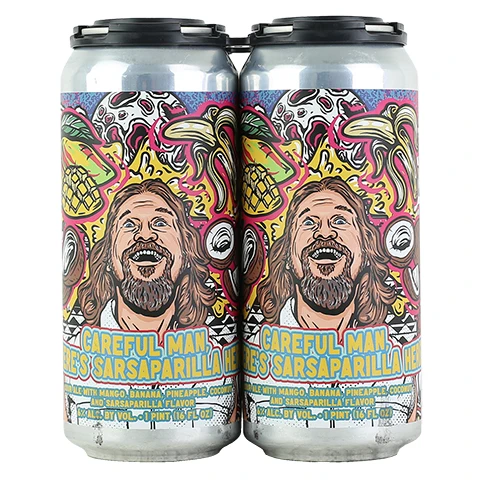 J. Wakefield Brewing Careful Man, There’s Sarsaparilla Here Smoothie Style Sour (Banana, Pineapple, Mango, Coconut)