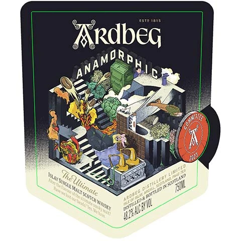 Ardbeg Anamorphic Islay Single Malt Scotch Whisky