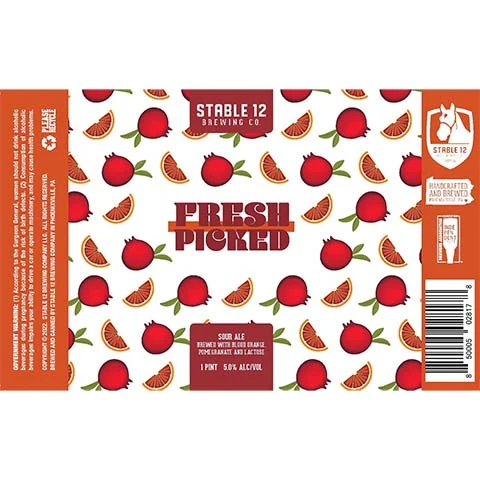 Stable 12 Fresh Picked Sour Ale