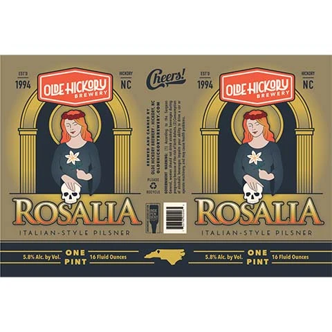 Olde Hickory Rosalia Pilsner