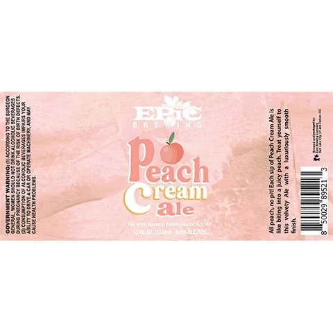 Epic Peach Cream Ale