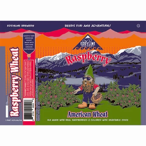 Eddyline Raspberry Wheat Ale