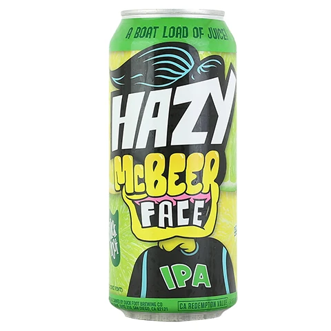 Duck Foot Hazy McBeer Face Hazy IPA