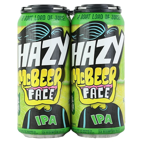 Duck Foot Hazy McBeer Face Hazy IPA