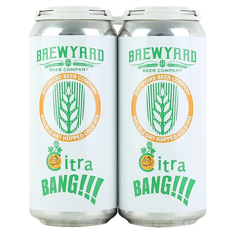 Brewyard Citra Bang DDH Hazy Cold IPA