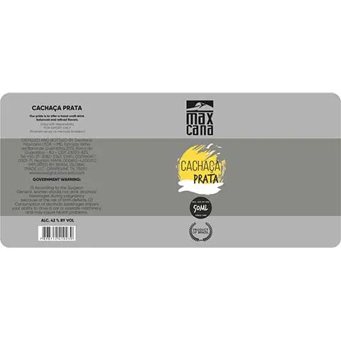 Maxcana Cachaca Prata