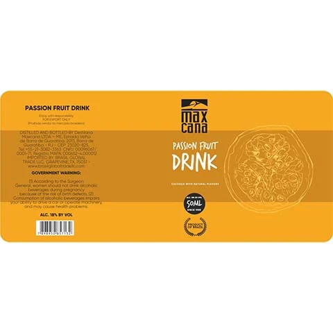 Maxcana Passion Fruit Drink