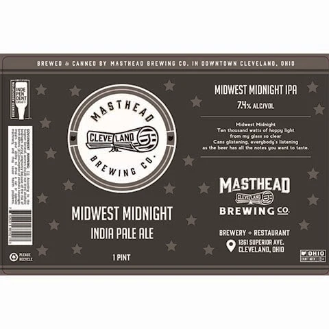 Masthead Midwest Midnight IPA